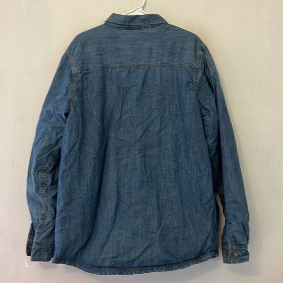 Buffalo David Bitton denim collared lined jacket Size XL New - Picture 6 of 13